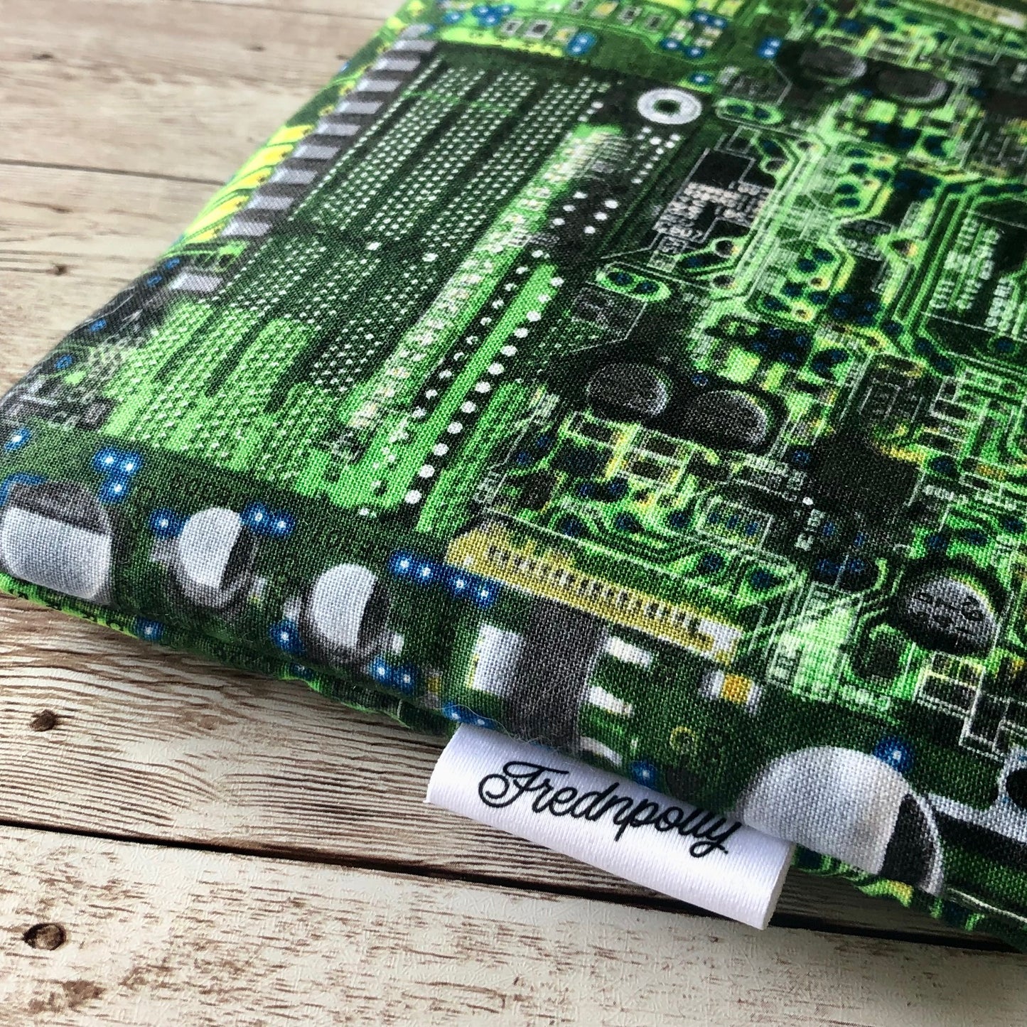 Digital Circuitboard padded book/tablet sleeve