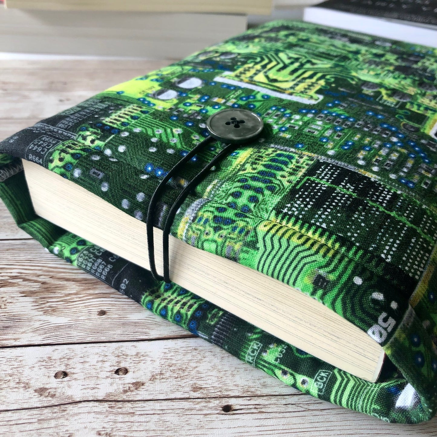 Digital Circuitboard padded book/tablet sleeve