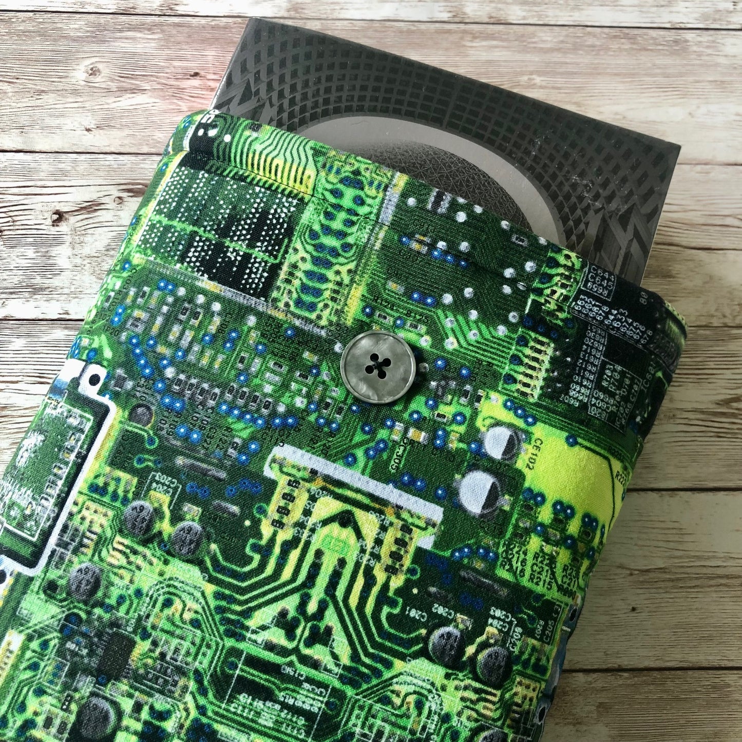 Digital Circuitboard padded book/tablet sleeve