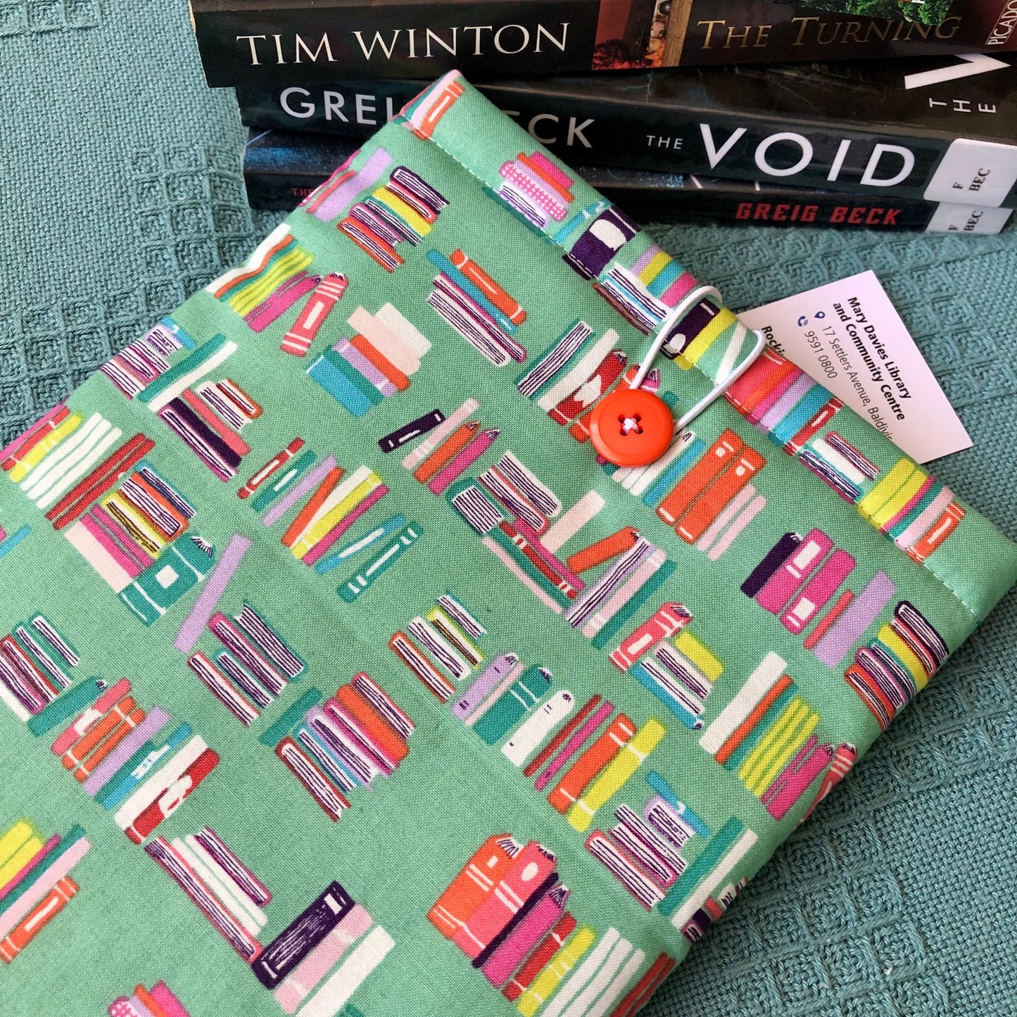 Library Books padded book/tablet sleeve