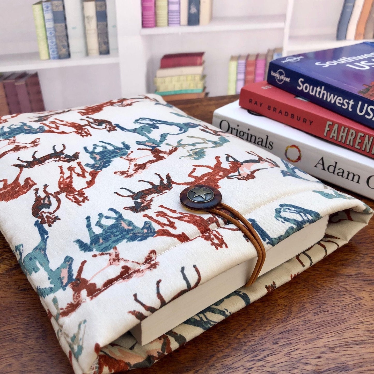 Painted Horses padded book/tablet sleeve