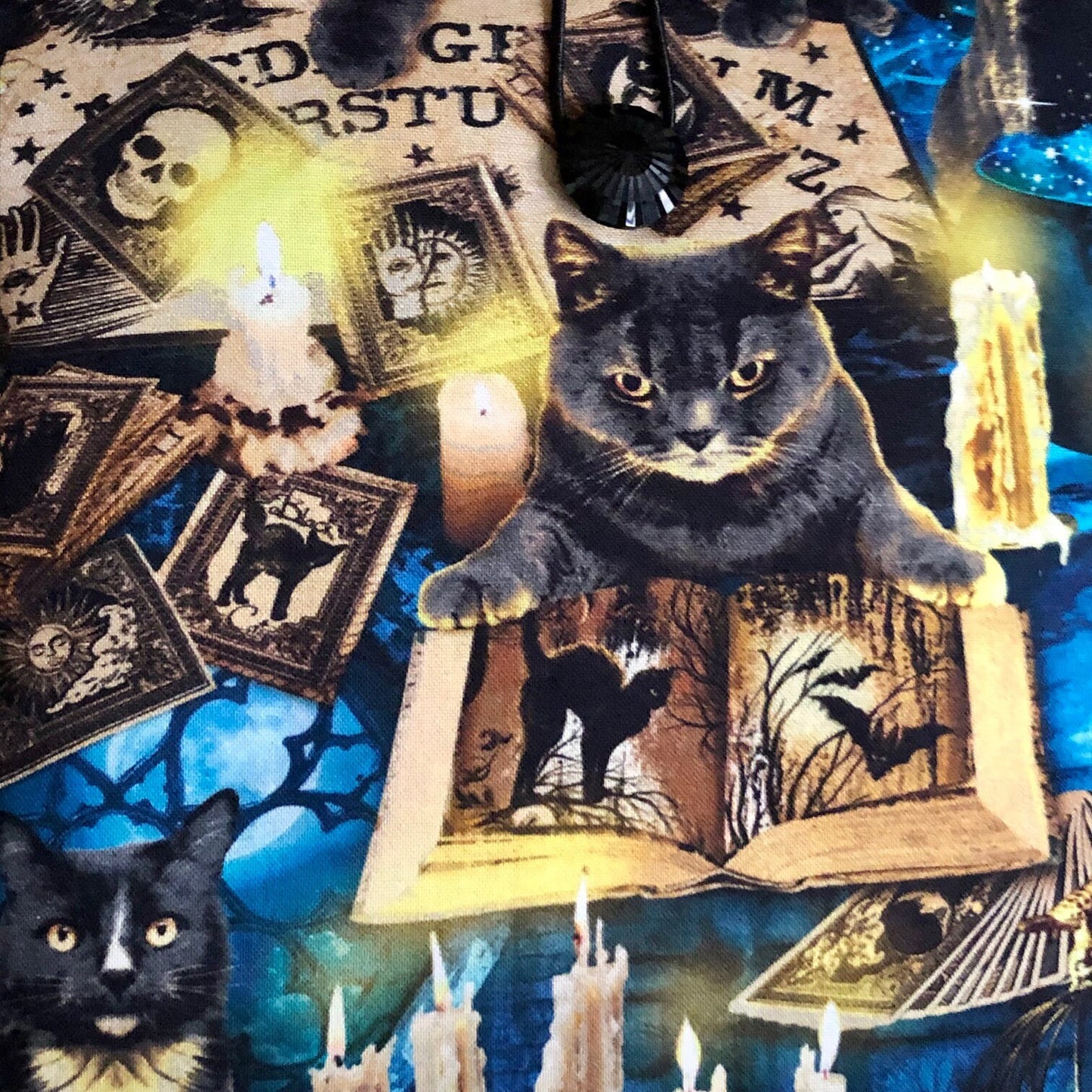 Magical Black Cats Witchy padded book/tablet sleeve