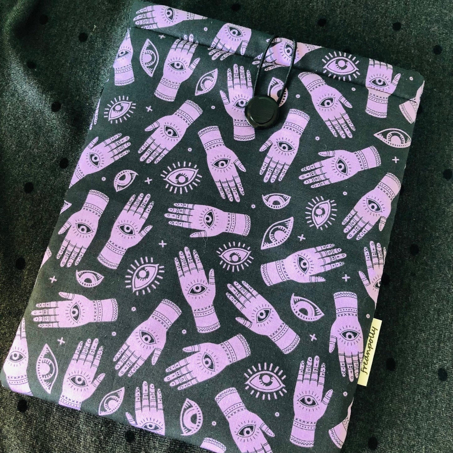 Palmistry padded book/tablet sleeve