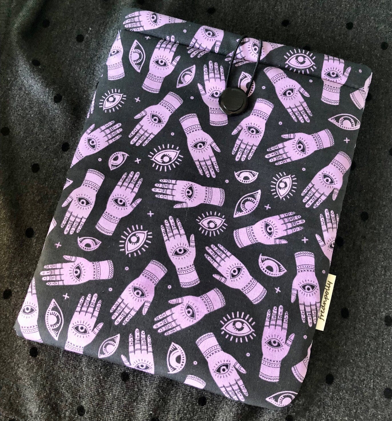 Palmistry padded book/tablet sleeve